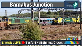 🔴 Line Side LIVE:  Basford Hall Sidings, Crewe - 14/09/2020