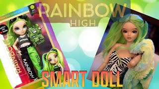 I turned a Rainbow High Doll into a Smart Doll! OOAK Custom Smart Doll Jade from Rainbow High