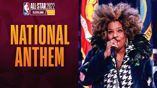 Macy Gray Performs The National Anthem | 2022 NBA All-Star