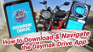 Daymak Drive App...how I Found it and downloaded.