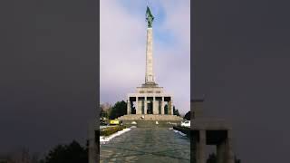 WW2 memorial 🇸🇰 #darknomad #city #travel #memorial #warmemorial #slovakia #bratislava #slavin