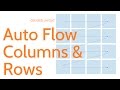 CSS Grid Layout // Auto Flow Rows and Columns