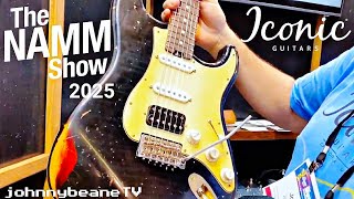 Iconic Guitars at NAMM 2025 – John Cruz Joins the Team! 🔥🎸 #NAMM2025 #IconicGuitars #JohnCruz