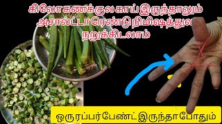 காய்கறி நறுக்க ரப்பர் பேண்ட் இருந்தா போதும்|kitchen tips|tips and tricks