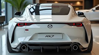 New 2025 Mazda RX-7: The Return of the Rotary Legend first look \