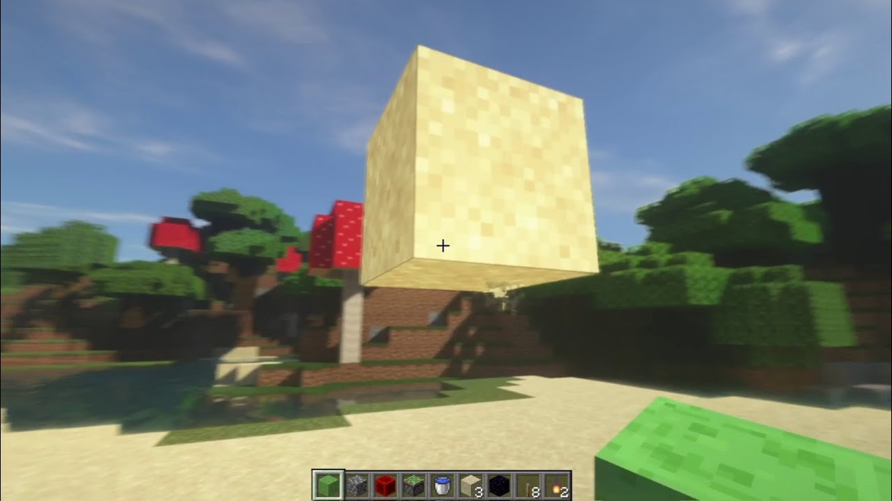 Minecraft Floating Sand Youtube