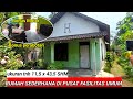 RUMAH SEDERHANA DI PUSAT FASILITAS UMUM Bonus motor dan perabotan