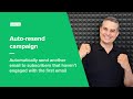 Auto-resend campaign - How to automatically resend unopened campaigns in MailerLite