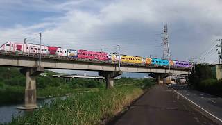 2017.10.08 鳳山溪橋列車紀錄