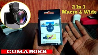 Review Lensa 2 in 1 Macro Dan Ultra Wide Untuk Hp Cuma 50Rb