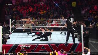 John Cena \u0026 Team Hell No vs. The Shield: Raw, April 29, 2013