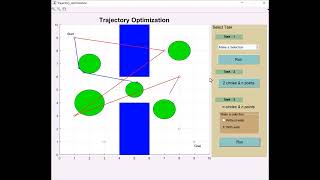 Trajectory optimization (MATLAB)