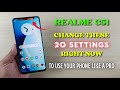 Realme C51 : Change These 20 Settings Right Now