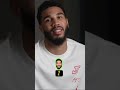 from his debut to his dimes nbaallstar starter jayson tatum gets quizzed on his career highlights