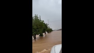 Rain Causes Flooding in Saudi Arabia's Mecca Province