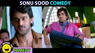 Ek Niranjan Movie || Sonu Sood  - Prabhas Comedy Scenes || Telugu Full Movies