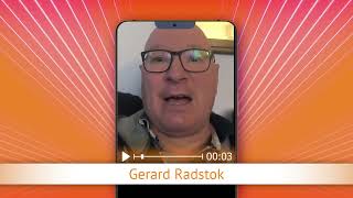 TV Oranje app videoboodschap - Gerard Radstok