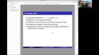 Prakash Panangaden - Quantitative Equational Reasoning