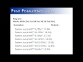 Print Formatting Part 11: printf() Flag # (Java)