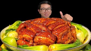 First Time Cooking & Eating Khau Nhuc | Khâu Nhục Lạng Sơn Mukbang | Quang ASMR