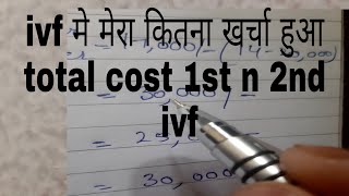 #ivf cost in India/delhi. मेरा कितना खर्चा हुआ?my ivf total cost #embryotransfer#ivfcostinindia