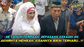 Setia Menanti Hingga Tua, Pasangan Kekasih Ini Akhirnya Menikah di Usia 60 Tahun