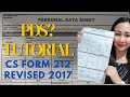 PAANO FIll -OUTAN ang PDS? ( CS FORM 212  || MY BHING