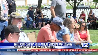 Eagle Point National Cemetery holds Memorial Day ceremony