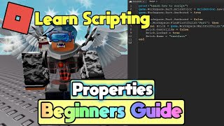 📜 Roblox Beginners Scripting Guide 2019 | Create A Game - Properties [Part 1]