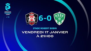 J13 : Fleury – Saint-Etienne (6-0), le résumé