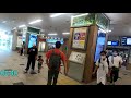 武蔵小杉駅　横須賀線～東急東横線乗り換え　5倍速