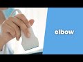 Elbow US scanning demonstration