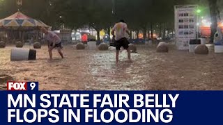 MN State Fair Corn Roast belly flops in flooding