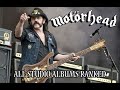 Motorhead - All Studio Albums Ranked