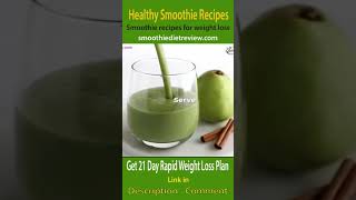Detox Smoothie Recipes For Weight Loss | Healthy Smoothie Recipes #shorts