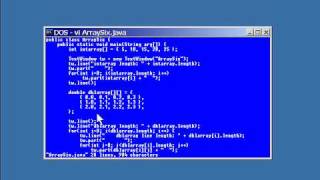java tutorial Lesson6 Array Initial Values