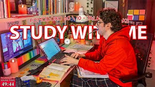 STUDY WITH ME LIVE | 12 HOURS ✨ Harvard Student, Rain sounds, Pomodoro 60, FiveMonthsStudyChallenge