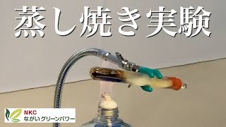 木質バイオマス発電の仕組みって？ 〜木の蒸し焼き実験〜【NGP/NKCながいグリーンパワー】