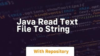 java read text file to string