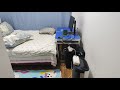 Room layout for a single man