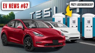 Tesle AUTONOMICZNIE wyjeżdżają z fabryki, a pewna sieć ładowania postawi... TOALETY 🚀 EV NEWS #67