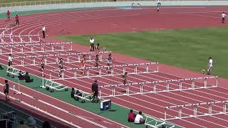 2022 第2回県記録会 中学男子110mH