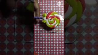 DIY idea 💡 ভাইরাল সুপার ক্লে দিয়ে ললিপপ তৈরি করলাম#diy #shortvideo #art #youtubeshorts