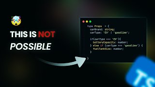 🔥Awesome way to handle conditional Types in Typescript | Cyber Junk