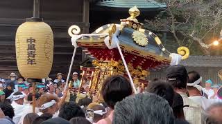 R5.9.17 やわたんまち 安房神社　神輿　還御