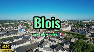 Blois - France (4K drone footage)