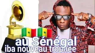 URGENT iba one nouveau trophée au Sénégal meilleur album de l'année