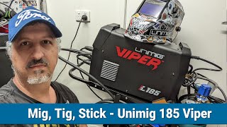 Unimig 185 Viper Package - Mig, Tig & Stick Welder