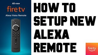 How To Setup Pair New Fire TV Alexa Remote Control with Firestick Fire TV