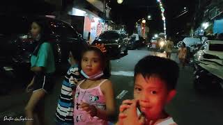 Exploring MANILA old Village of Sampaloc, During night time.